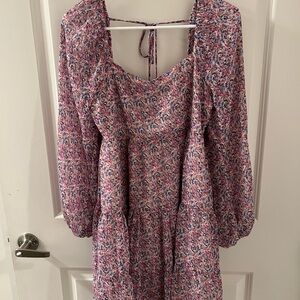 Lucy Paris tiered floral dress